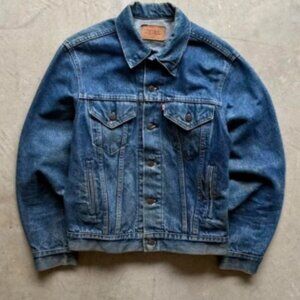 Vintage Levi’s USA Denim Trucker Jacket 70s/80s Type III 70506 0216 Size 42